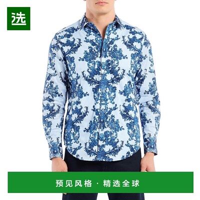 【美国直邮】robert graham 男士 衬衫长袖花衬衫