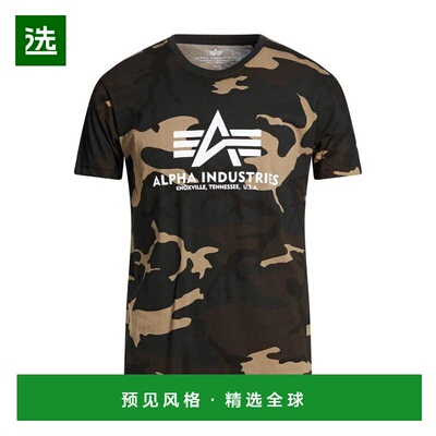 1h可退 【美国直邮】alpha industries/阿尔法工业 男士 上装T恤