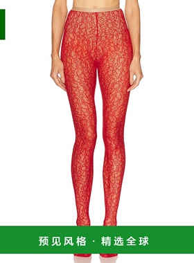 1h可退 香港直邮Valentino 华伦天奴 女士 花朵蕾丝连裤袜 7B3KI0