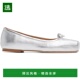 美国直邮 芭蕾平底鞋 Aeyde 1h可退 银色 Gabriella 正品 品牌休