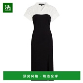 美国直邮 Toccin Jasmine 1h可退 棉混纺短袖 中长连衣裙