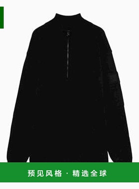 1h可退 香港直邮cp company 男士 半拉鍊針織品 19CLKN059A110427