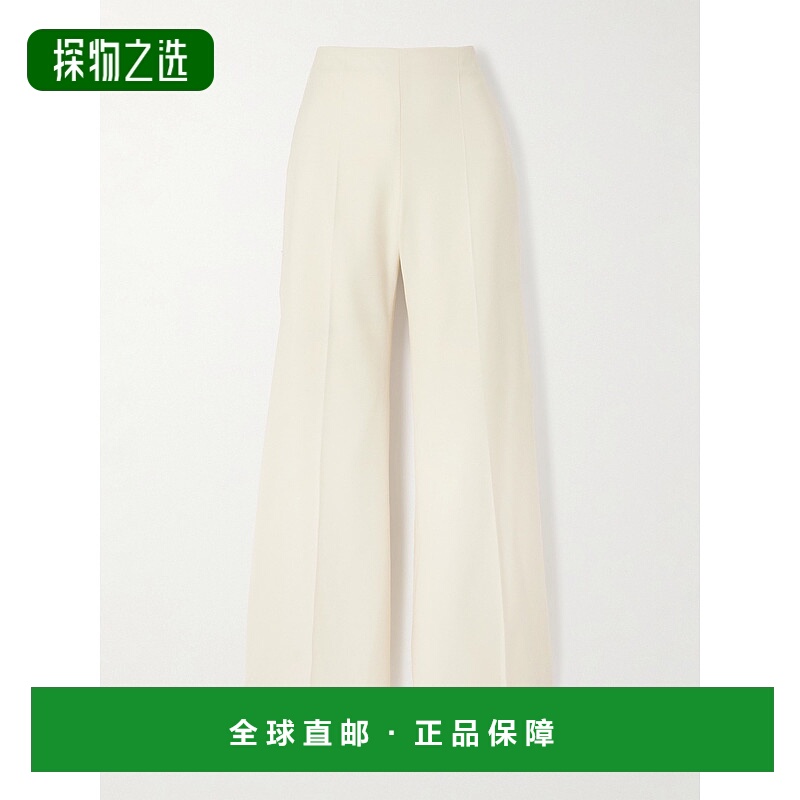 香港直邮Nina Ricci 莲娜丽姿 女士 羊毛斜纹布喇叭长裤 25ACPA02