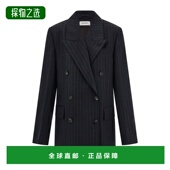 13I067 双排扣细条纹西装 Ferragamo 外套 香港直邮Salvatore