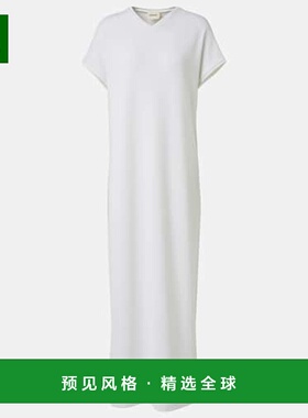 1h可退 香港直邮KHAITE 女士 Verda 针织长款连衣裙 white白色 舒