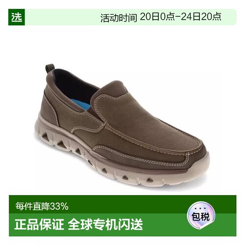 1h可退 【美国直邮】DOCKERS男士休闲鞋一脚蹬舒适透气 潮流时尚