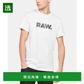 Star 美国直邮 1h可退 Holorn 男士 图案徽标圆领 Raw RAW