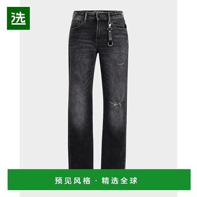 1h可退 【美国直邮】PRPS 男士 Magnolia 褪色做旧直腿修身牛仔裤