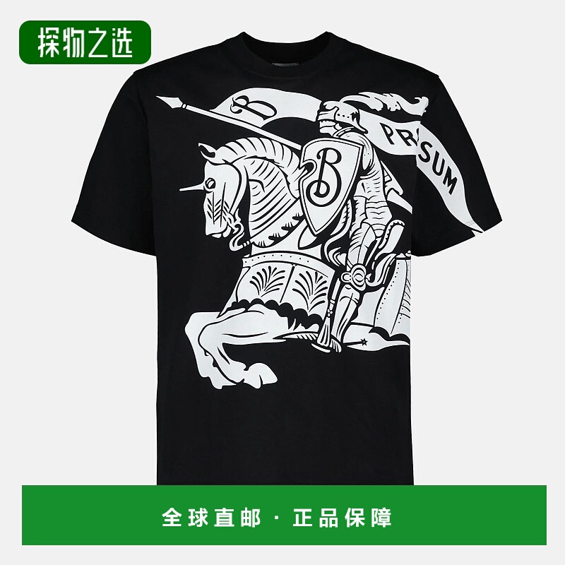 1h可退 香港直邮Burberry 巴宝莉 男士 EKD 印花 T 恤 8095058