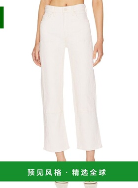 1h可退 香港直邮mother 女士 Bee's Knees Rambler 拉链及踝牛仔