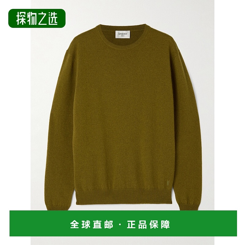香港直邮Saint Laurent 圣罗兰 女士 长袖羊绒毛衣 817908YALL2