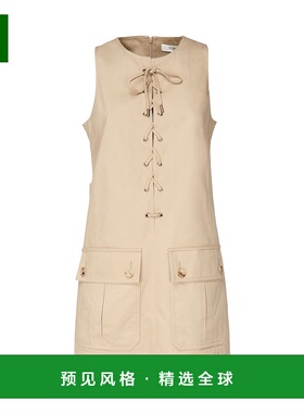 香港直邮Chloe 系带无袖连衣裙 C25SRO36339