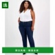 美国直邮 女士 jones 1h可退 new york 牛仔裤 直筒百搭潮牌显