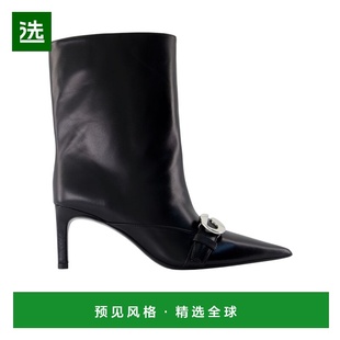 香港直邮COPERNI 女士靴子 COPSH87F6004BLK AW2025 黑色 尖头短