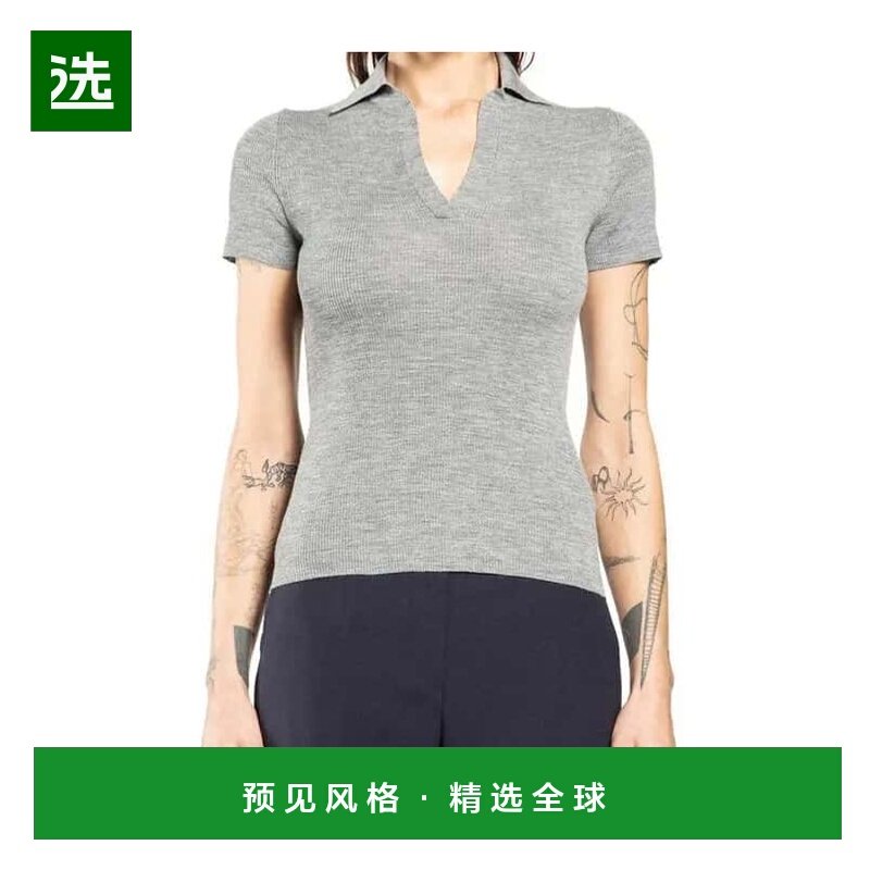 1h可退 香港直邮MAX MARA 女士POLO衫 1361176106007 SS2026 灰色,女装/女士精品,POLO衫,淘宝优惠券,粉丝福利购,淘宝优惠卷