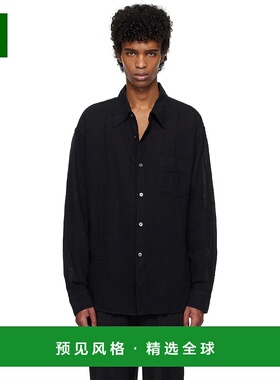 1h可退 香港直邮Our Legacy 男士 黑色 Coco 衬衫 M2222CB