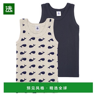 男童装 小帆船 春夏 吊带T恤 DEBARDEURS 欧洲直邮Petit Bateau