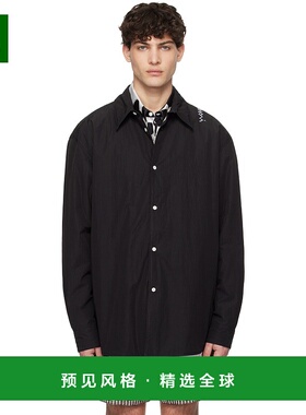 1h可退 香港直邮Marni 玛尼 男士 黑色夹克 CUMU0333SWUTP786