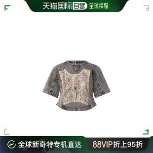 欧洲直邮LOUIS 示例打印纽扣上衣 路易威登 VUITTON