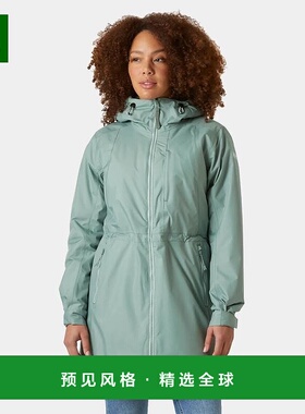 欧洲直邮Helly Hansen 女士青绿色聚酰胺保暖夹克外套Westport