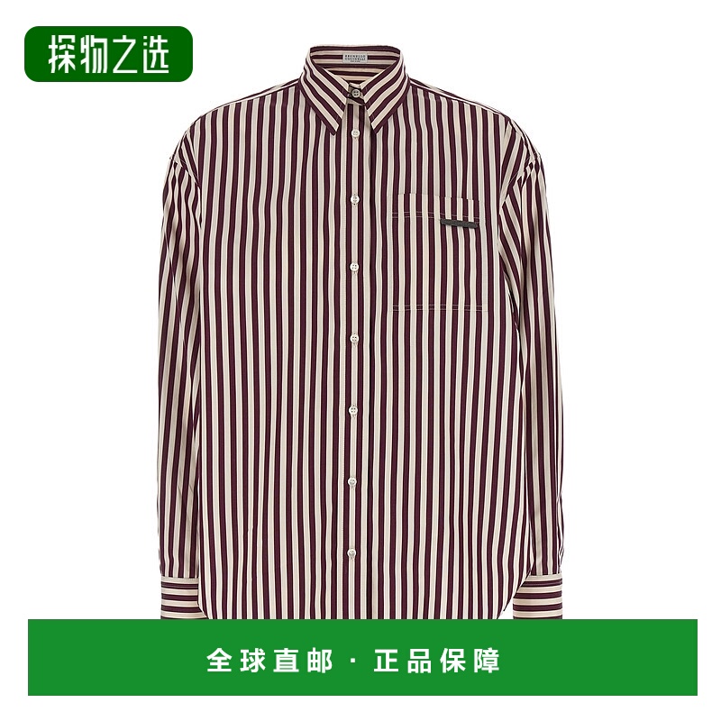 香港直邮Brunello Cucinelli 长袖衬衫 MP601NB206条纹