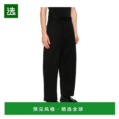 香港直邮STUDIO NICHOLSON 男士休闲裤 SNM1248SORTEBLACK