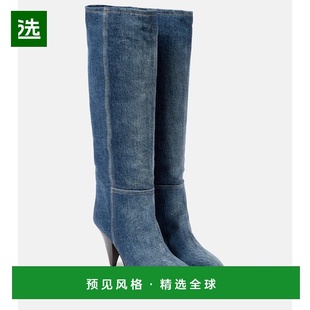 香港直邮Isabel Marant 伊莎贝尔·玛兰 女士 Ririo 牛仔布及膝靴