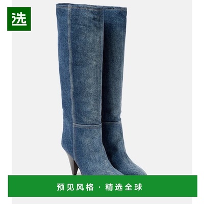 香港直邮Isabel Marant 伊莎贝尔·玛兰 女士 Ririo 牛仔布及膝靴