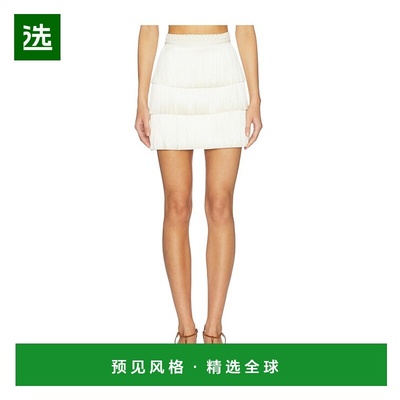 1h可退 香港直邮PATBO 女士 Amethyst 流苏半身裙 SAC33170