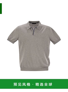 香港直邮FAY 男士POLO衫 NMMC1501740VHY00W6 SS2025 灰色