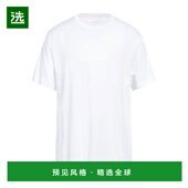 香港直邮Armani white白色 Exchange 1h可退 男士 T恤 舒适时尚