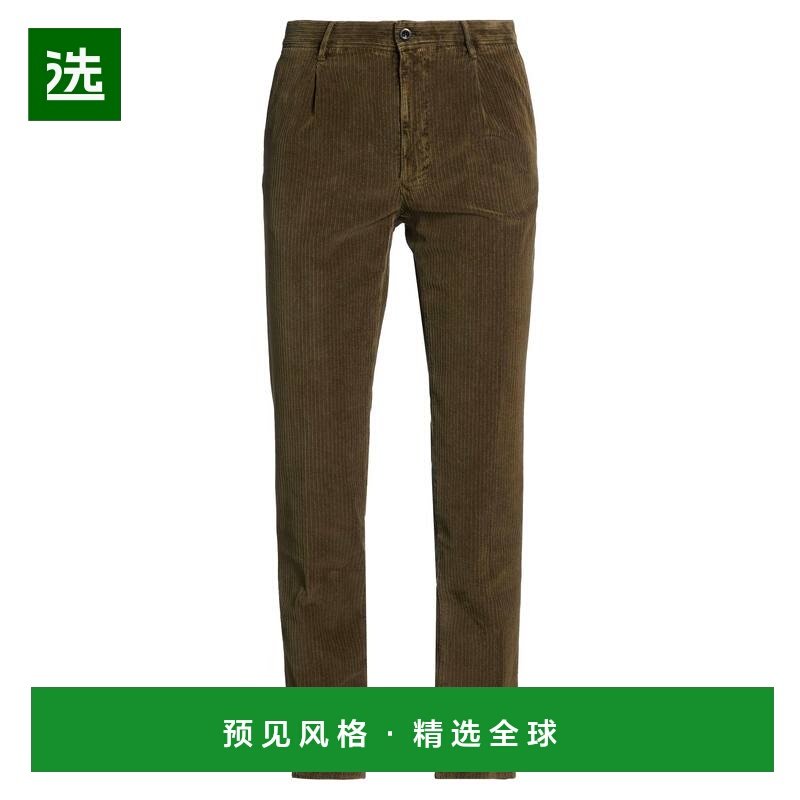 1h可退 香港直邮Incotex 男士 休闲长裤 green绿色 舒适时尚,男装,休闲裤,淘宝优惠券,粉丝福利购,淘宝优惠卷
