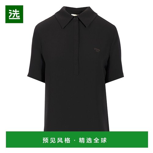 1h可退 香港直邮Fendi 芬迪 女士 短袖Polo衫 FS8227AWZI女装