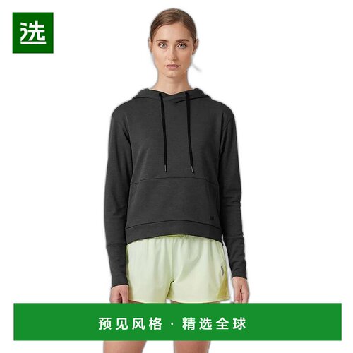 欧洲直邮Helly Hansen 女士黑色聚酯LIFA®TechLite连帽衫卫衣