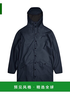 香港直邮RAINS 男士夹克 12020NAVY SS2024 蓝色 长袖休闲夹克