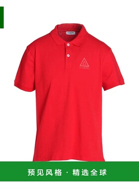 1h可退 香港直邮Iceberg 冰山 男士 Polo衫 red红色 舒适时尚