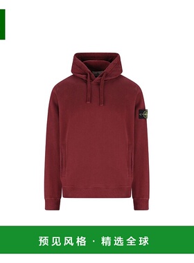 香港直邮Stone Island 石头岛 男士 標誌貼片抽繩連帽衫 K2S15610