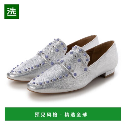 【日本直邮】MODE ET JACOMO　女士　礼服鞋银色足下工业品牌正品