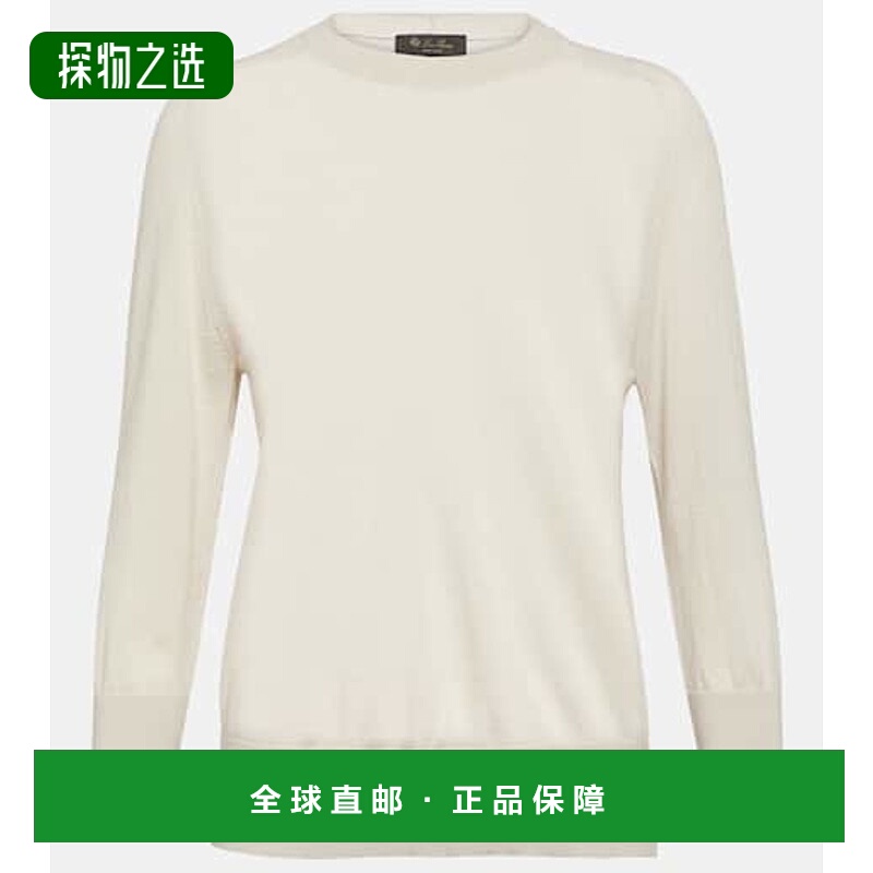 香港直邮Loro Piana 诺悠翩雅 女士 Piuma 羊绒毛衣
