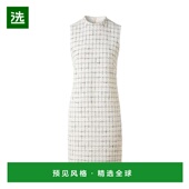 美国直邮 修身 akris女士连衣裙 1h可退 无袖 紧身拼色 时尚 优