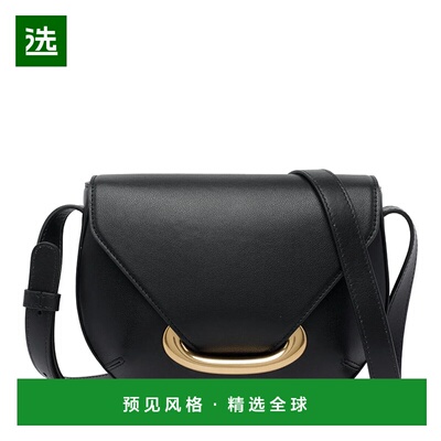 香港直邮WANDLER 女士单肩包 0001723200 SS2026 黑色 翻盖单肩包