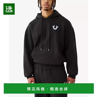 1h可退 【美国直邮】true religion 男士 帽衫运动夹克衫