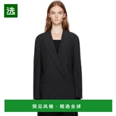 美国直邮 女装 recto 1h可退 灰色尖翻领西装 外套 女士精品 西