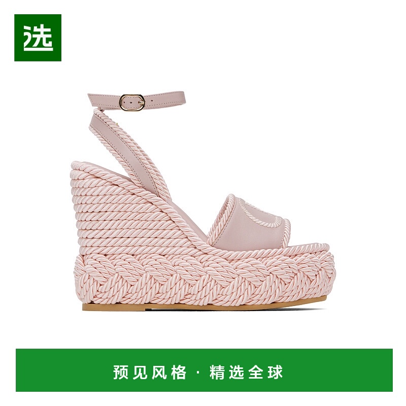 香港直邮Valentino Torchon VLogo坡跟凉鞋 WS0JS0YWI