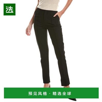 1h可退 【美国直邮】Nicholas Lilianna 女士休闲裤 黑色 修身百