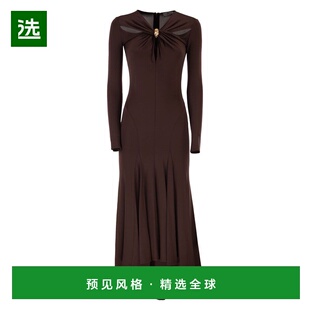 1h可退 香港直邮Elisabetta Franchi 女士 Crêpe 针织连衣裙珠宝