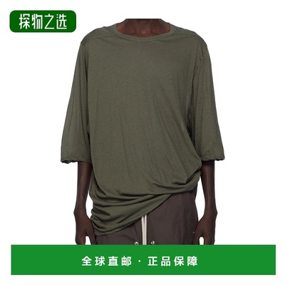 香港直邮Rick Owens 圆领 T 恤 RU02E1274UC