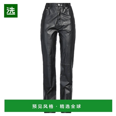 1h可退 香港直邮Helmut Lang 海尔姆特·朗 女士 皮革裤子