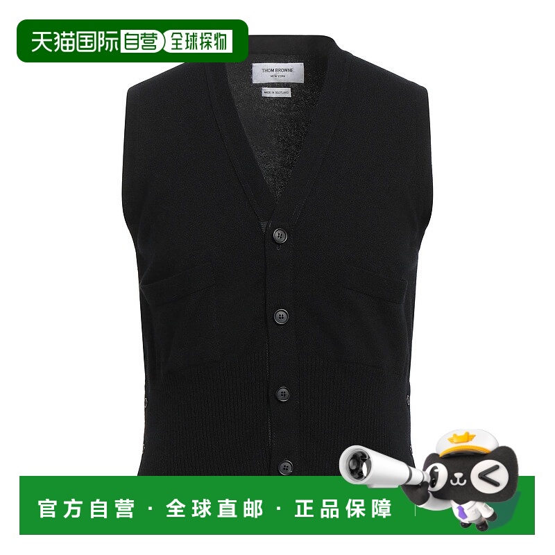 1h可退 香港直邮Thom Browne 汤姆·布朗 男士 针织开衫羊绒