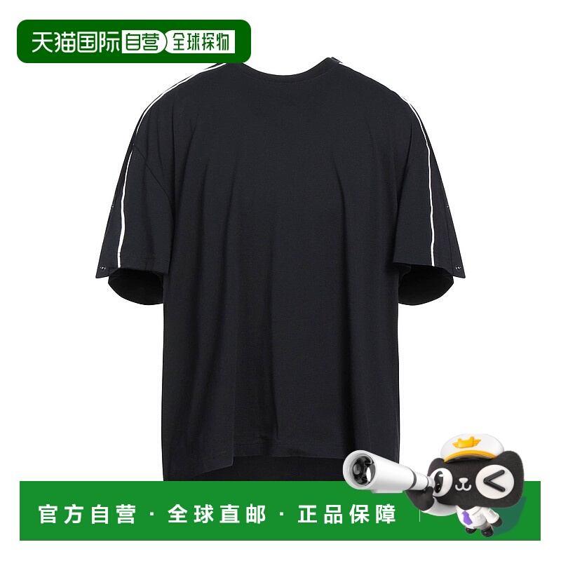 1h可退 香港直邮Y PROJECT 男士 T恤 black黑色 舒适时尚